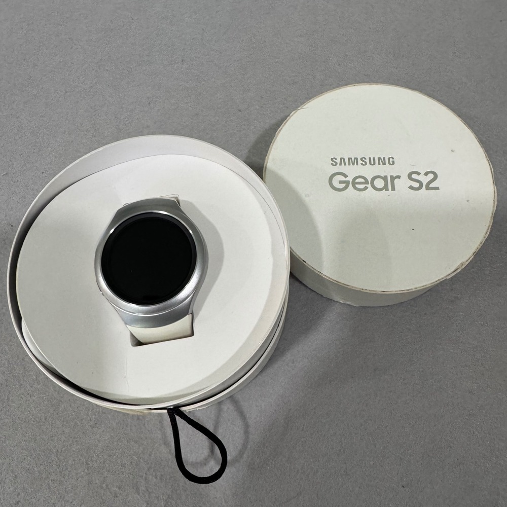 Samsung Gear S2 Smartwatch Unisex Small Silver SM-R730A Stainless Steel AT&T